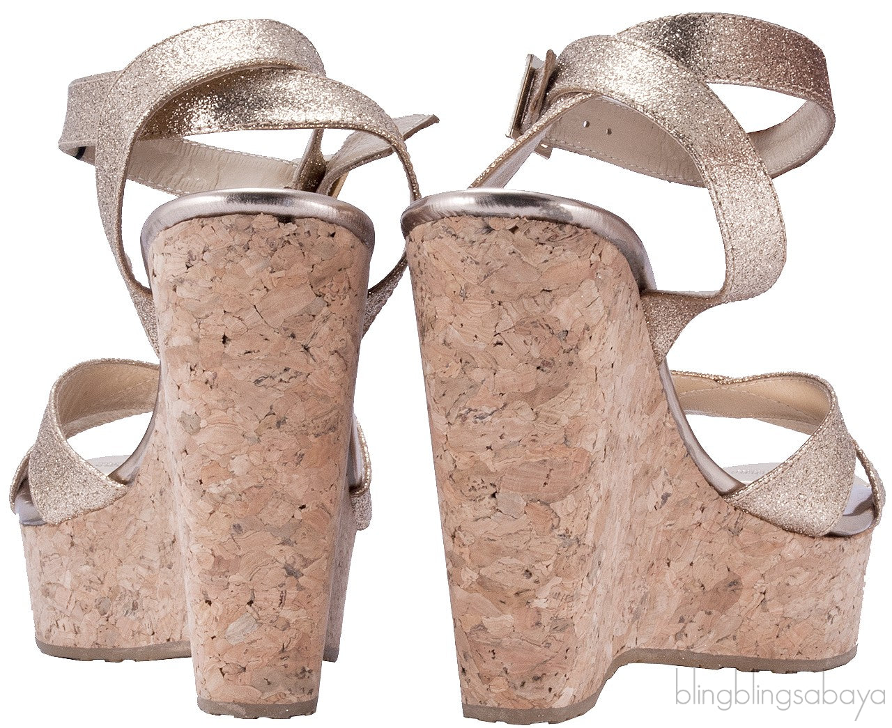 Papyrus Glitter Wedge