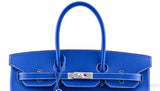 Birkin 35 Blue Electric Epsom