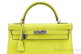 Kelly 32 Bi-color Lime Epsom Retourne