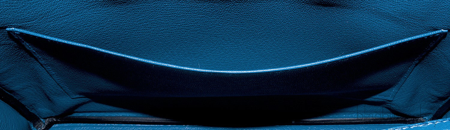 Birkin 30 Ostrich Blue Cobalt