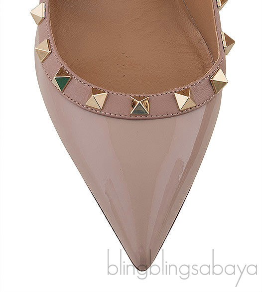 Pastel Beige Rockstud Pump