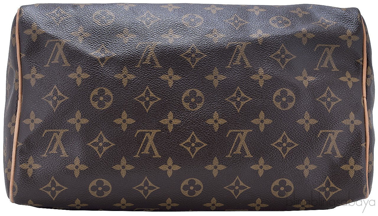 Speedy 30 Monogram Brown Canvas