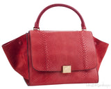 Trapeze Luggage Python Red*