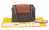 Goyard Black & Tan Routte Suople Bag PM