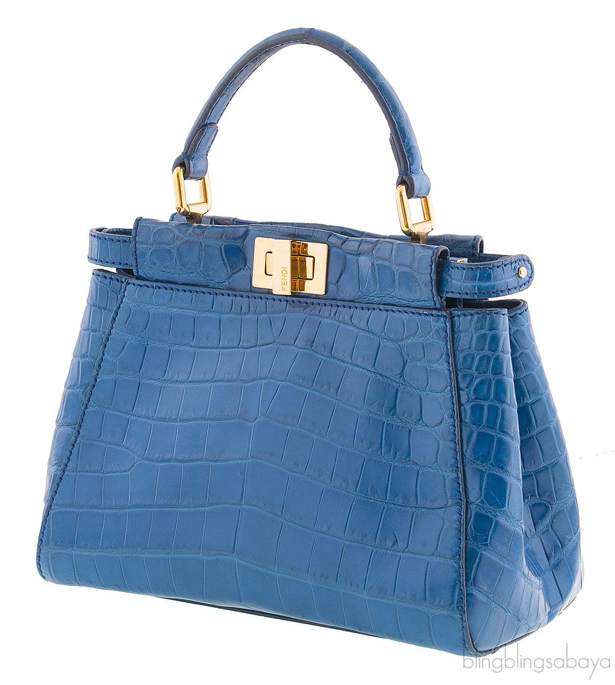 Blue Crocodile Mini Peekaboo