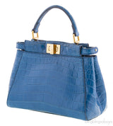 Blue Crocodile Mini Peekaboo
