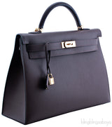 Kelly 40 Choco Epsom Sellier