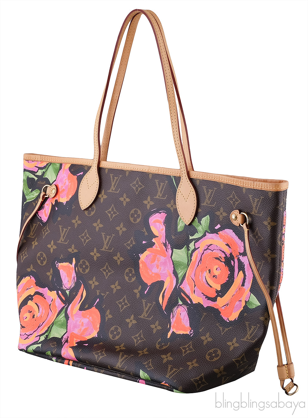 Stephen Sprouse Roses Neverfull MM