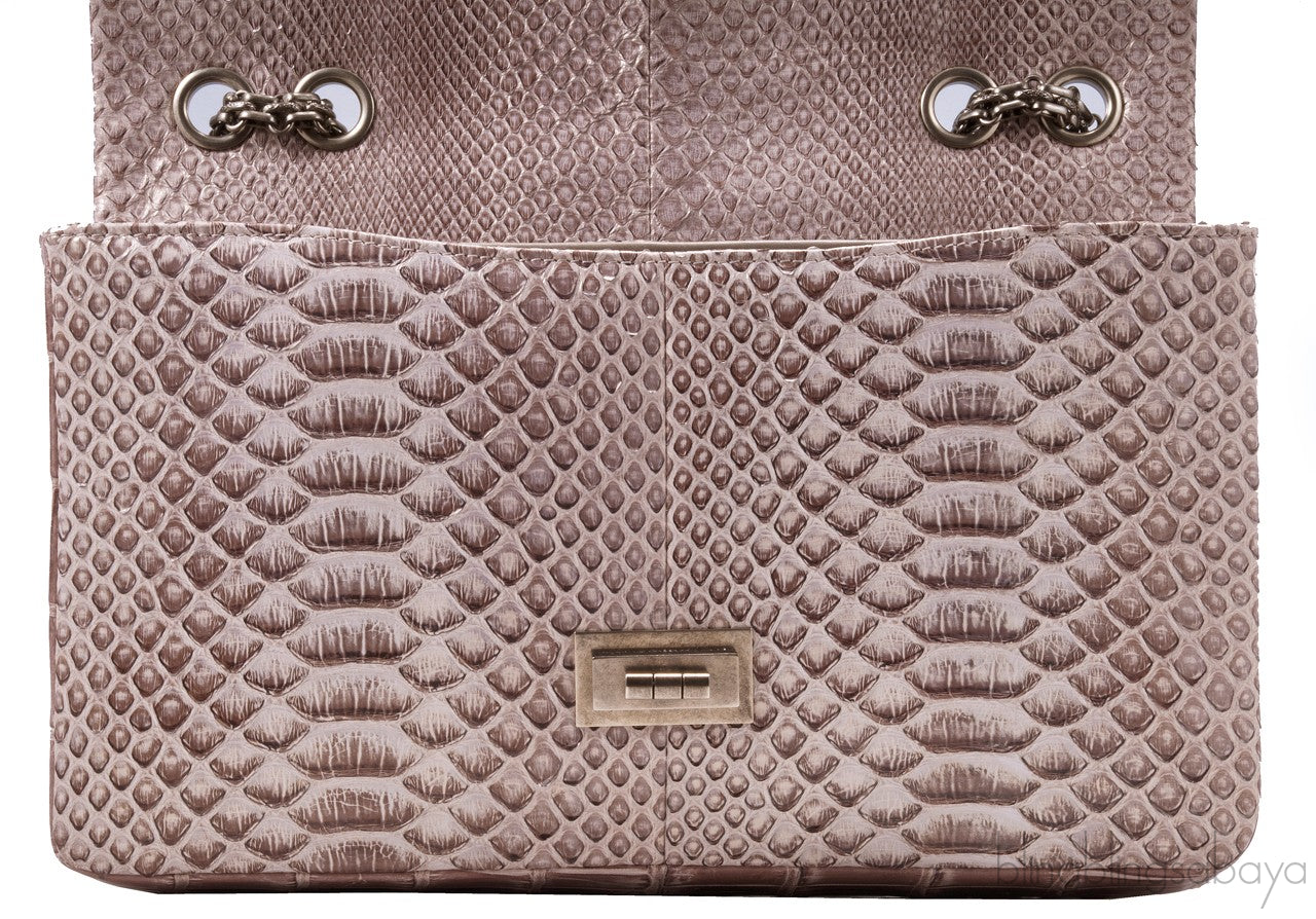 2.55 Reissue Alligator Nude Flap Bag