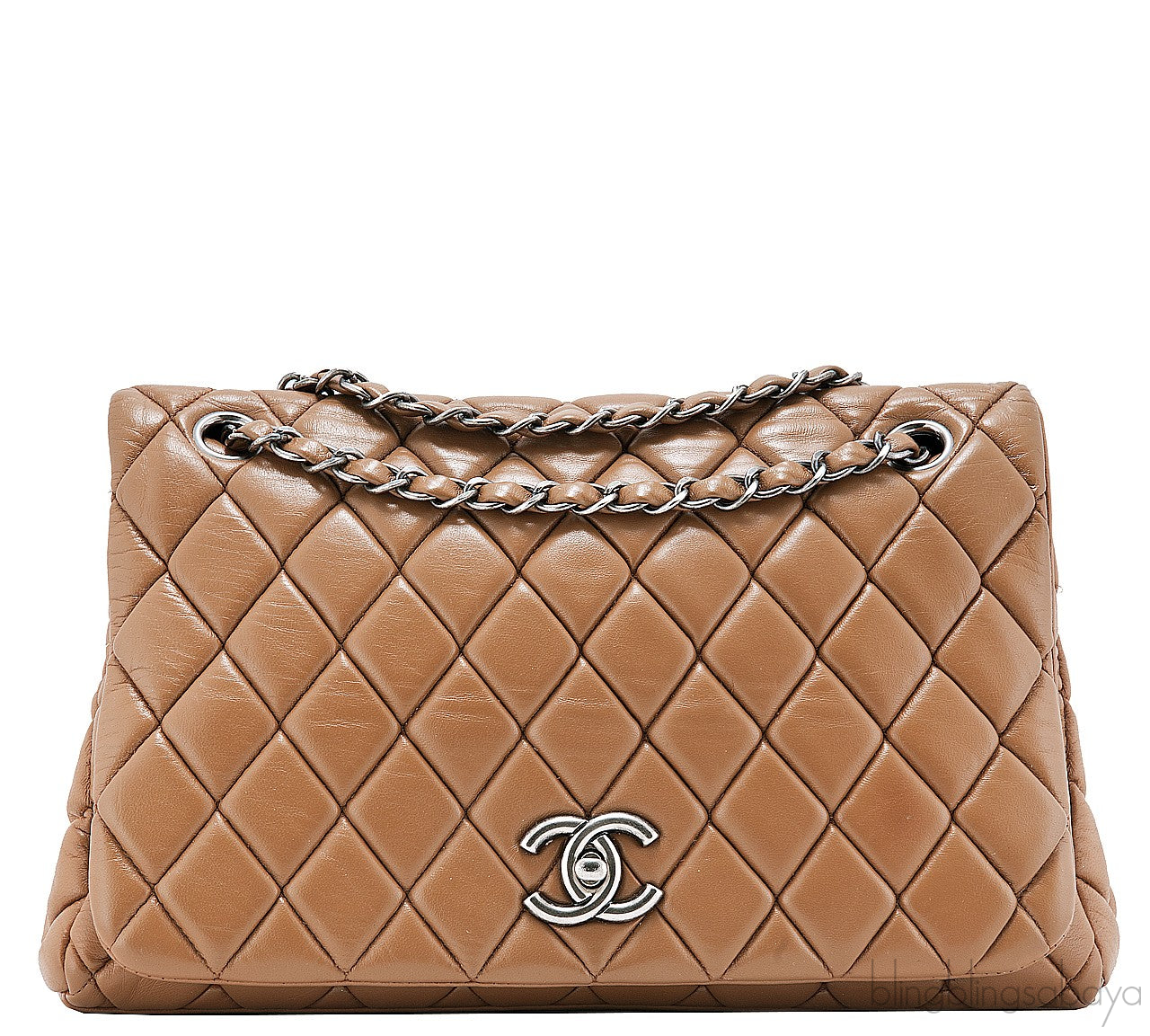 CC Lambskin Shoulder Bag