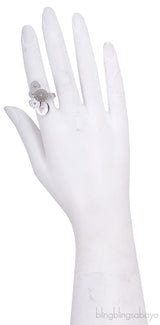 Cicladi 18K White Gold Full Set