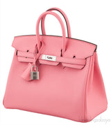 Birkin 25 Swift Rose Ete PHW