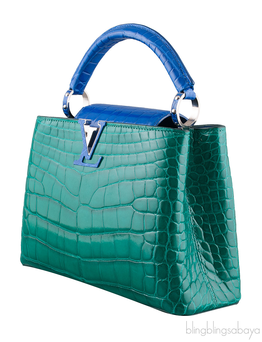 Capucines Bi-color Crocodile BB