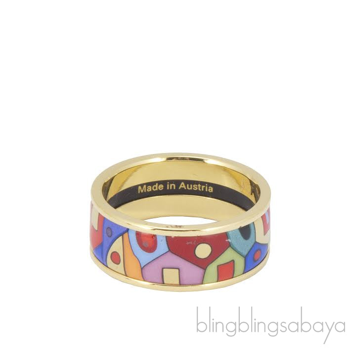 Hundertwasser Multicolor Ring