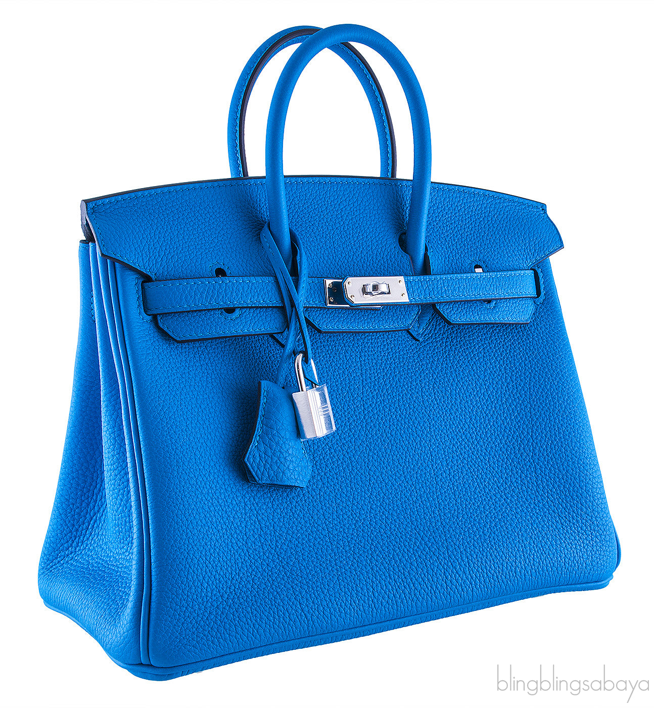 Birkin 25 Togo Bleu Zanzibar*