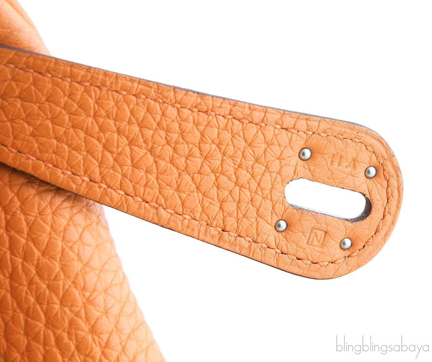 Lindy 34 Orange Taurillon Clem