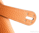 Lindy 34 Orange Taurillon Clem