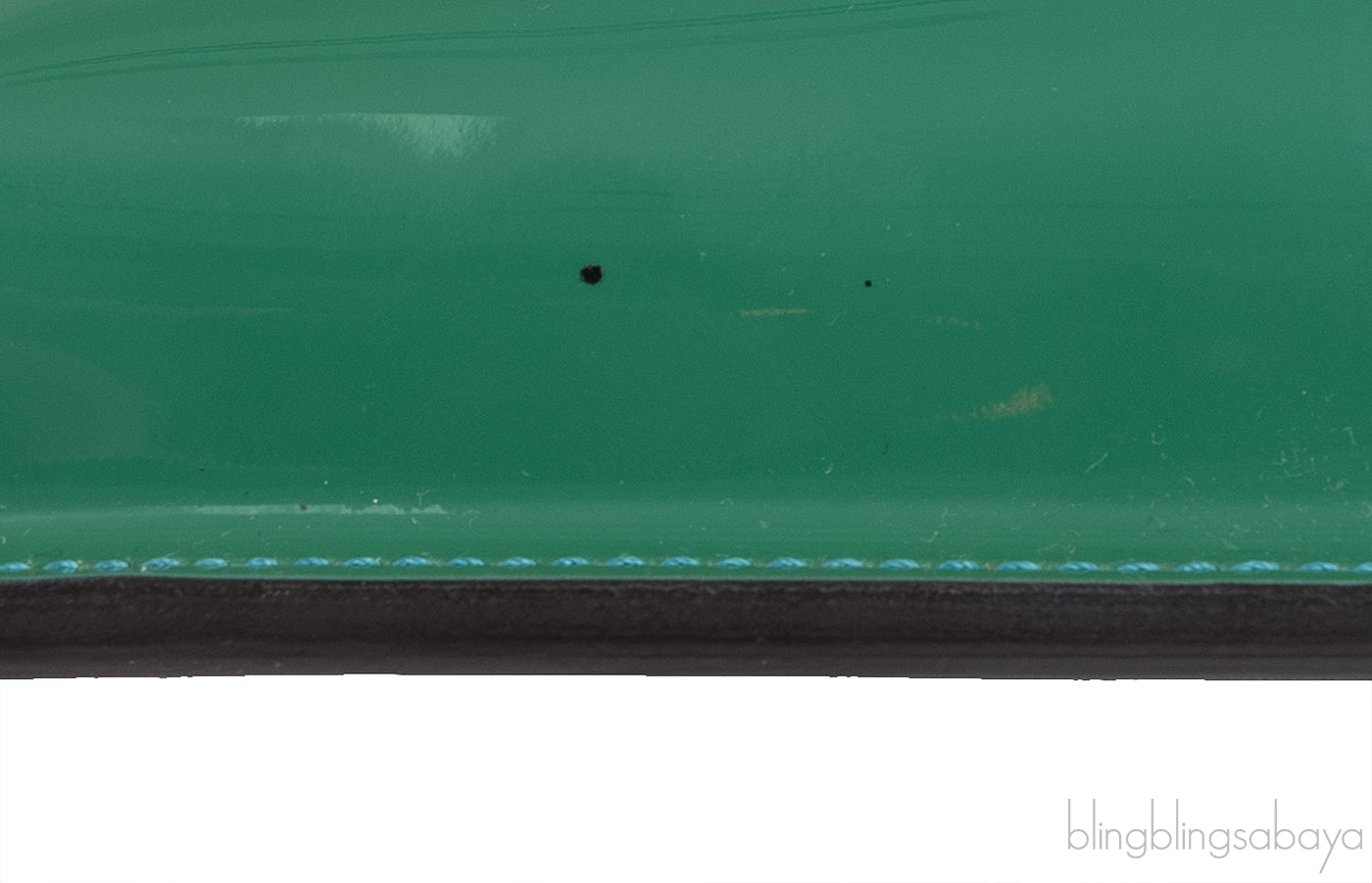Bright Bit Green Patent Clutch