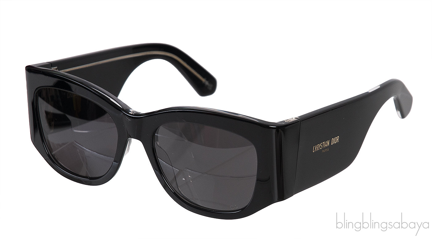 DiorNuitS11 10A0 Black Cat Eye Sunglasses