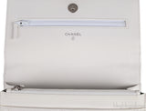 Chanel White Caviar Quilted My Everything WOC Bag