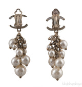CC Grape Pearl Earrings