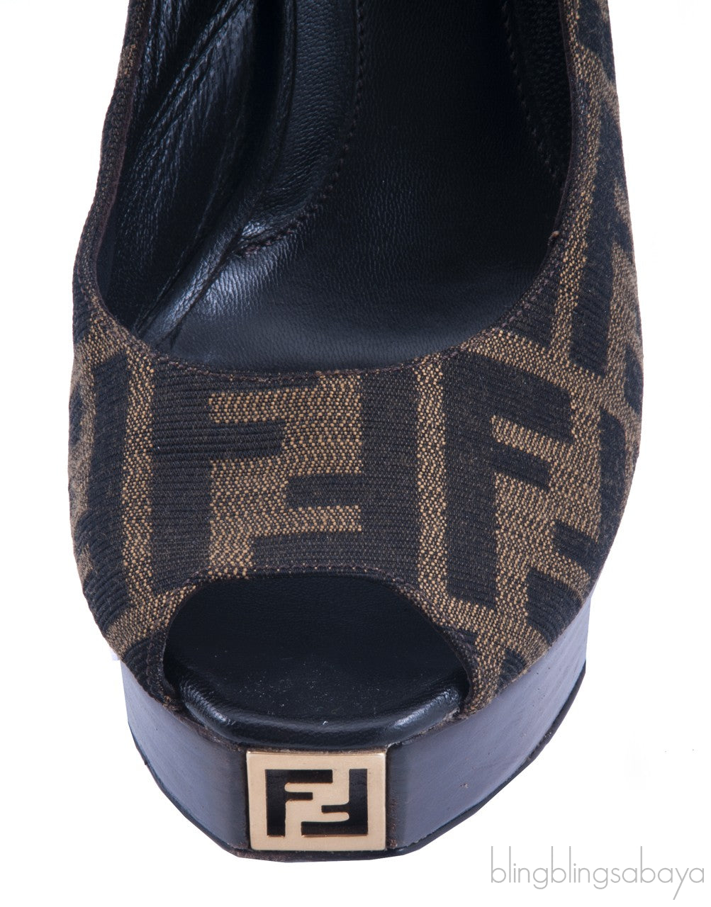 Monogram Slingback Sandals