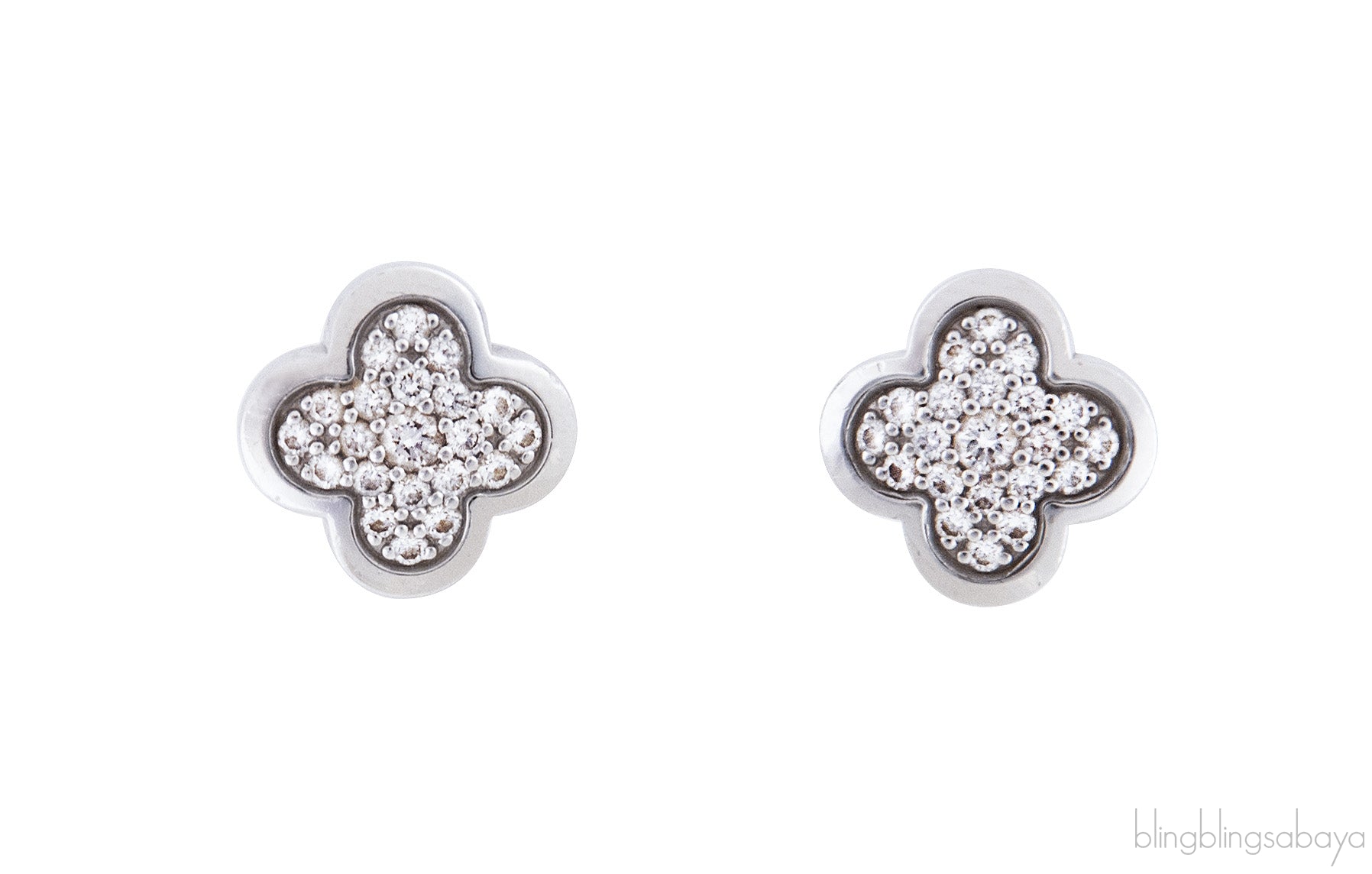 Pure Alhambra Ear Studs