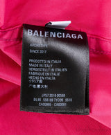 Fuchsia Pink Logo Hoodie Windbreaker