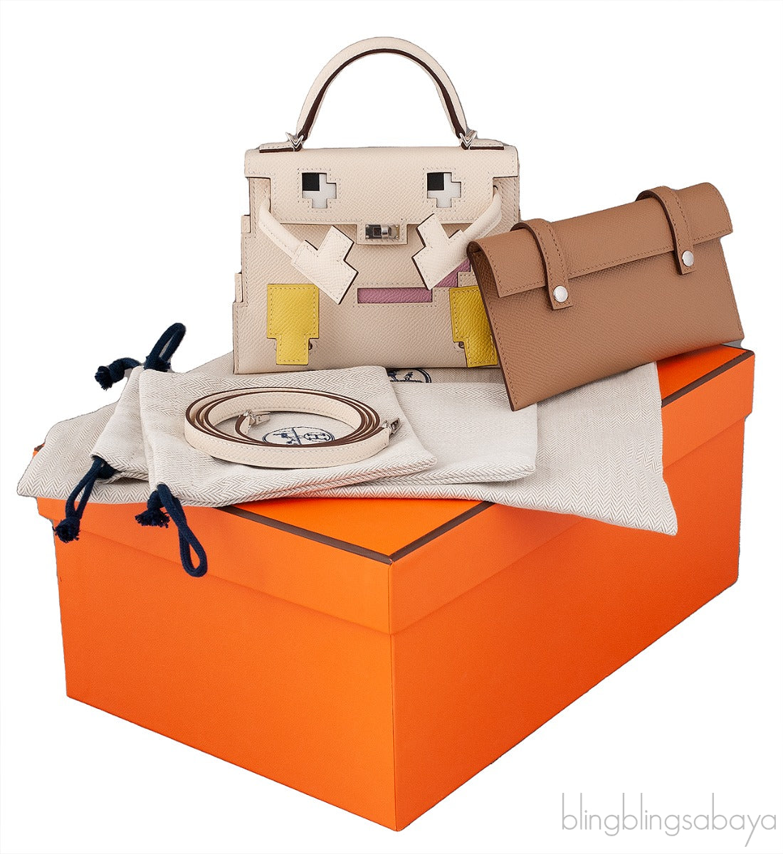 \"Quelle Idolle\" Picto Kelly Doll Nata Epsom PHW