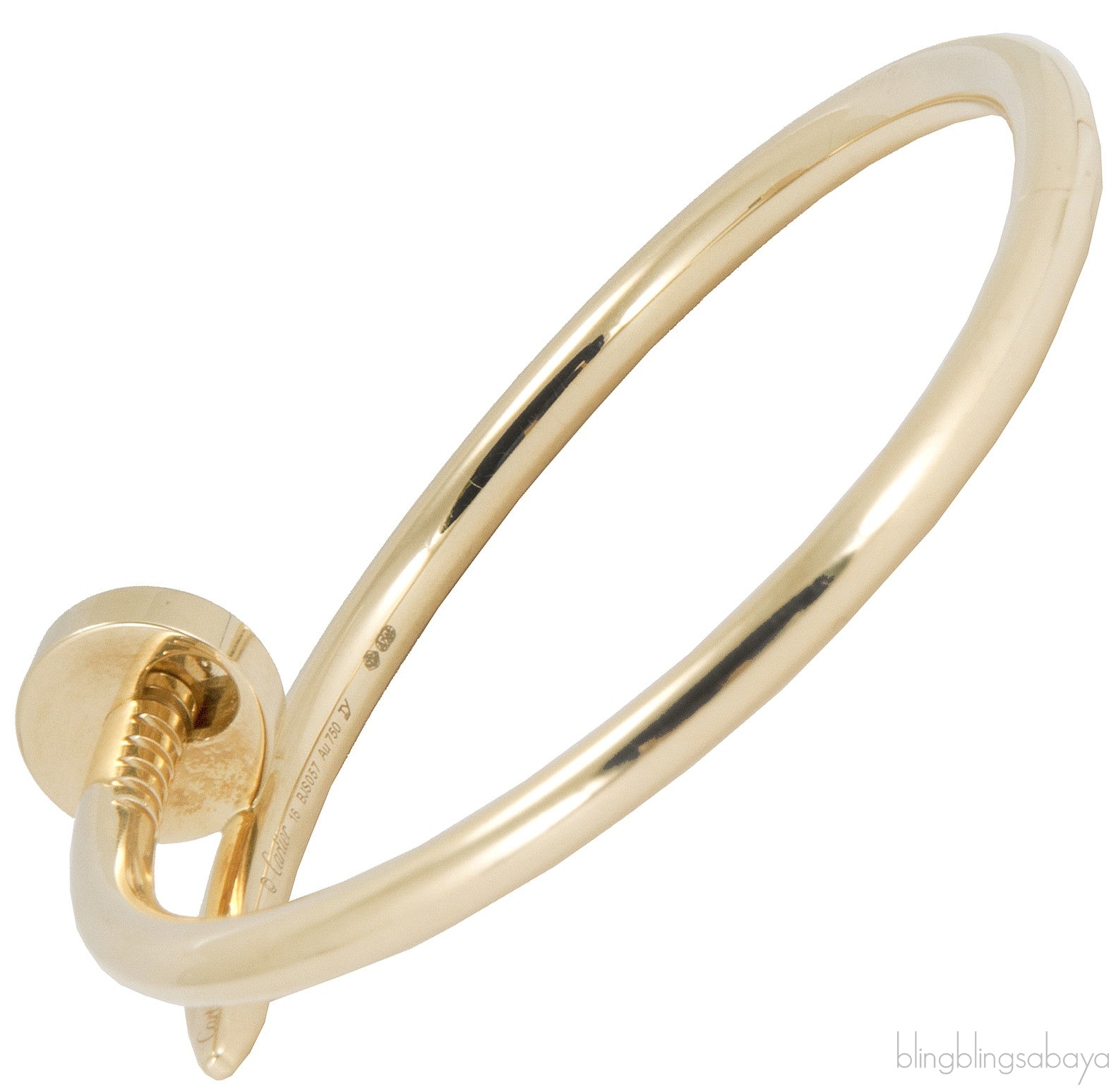 Juste un Clou Yellow Gold Bracelet