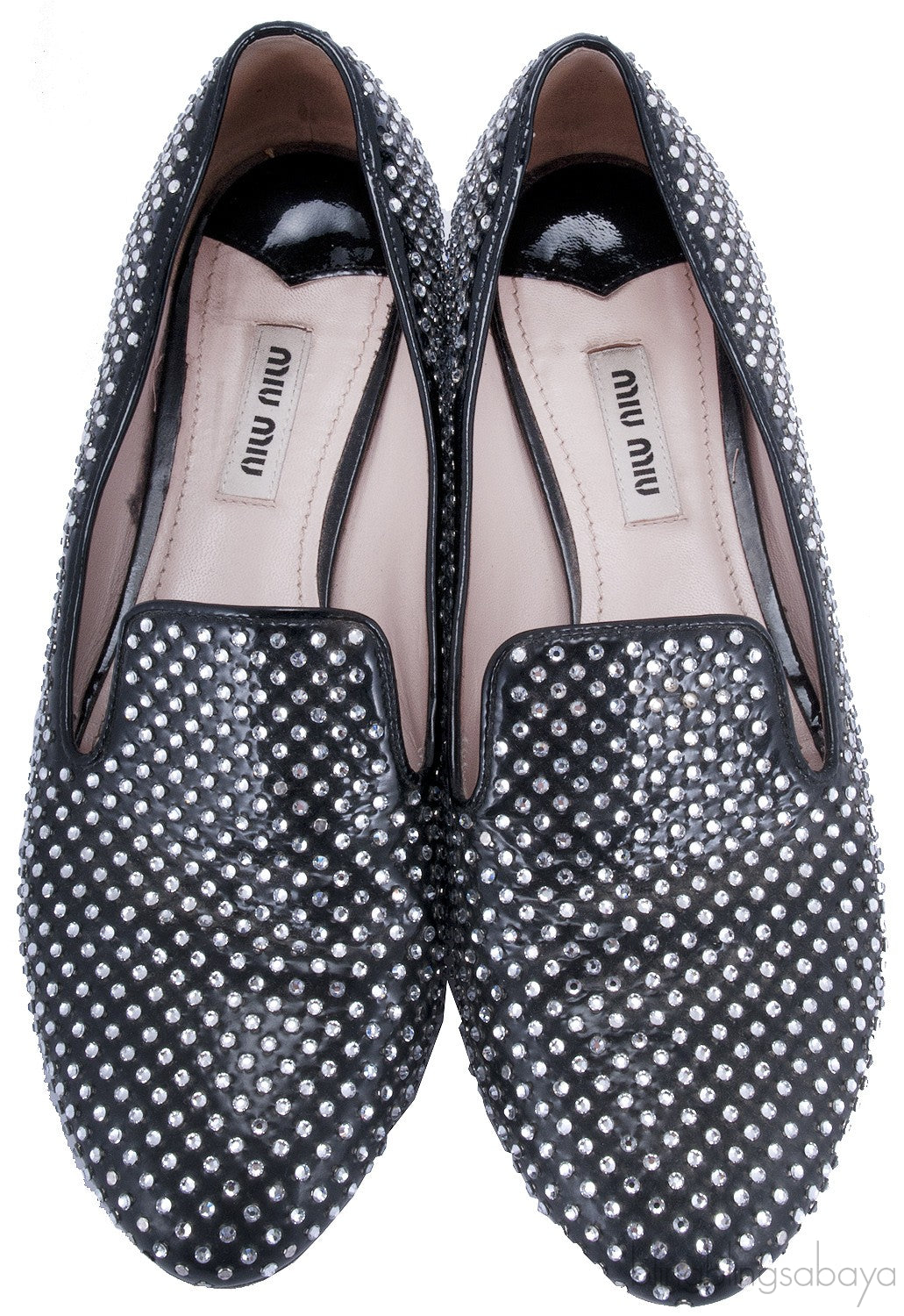 Black Crystal Mocassin