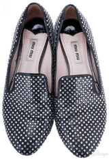 Black Crystal Mocassin