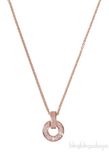 Bvlgari Diamond Necklace 18kt Rose Gold