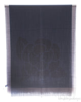 Camellia Navy Blue Stole