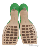 Bottega Veneta Green Stretch Leather Sandals