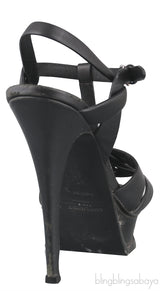 Tribute Black Matte Heels