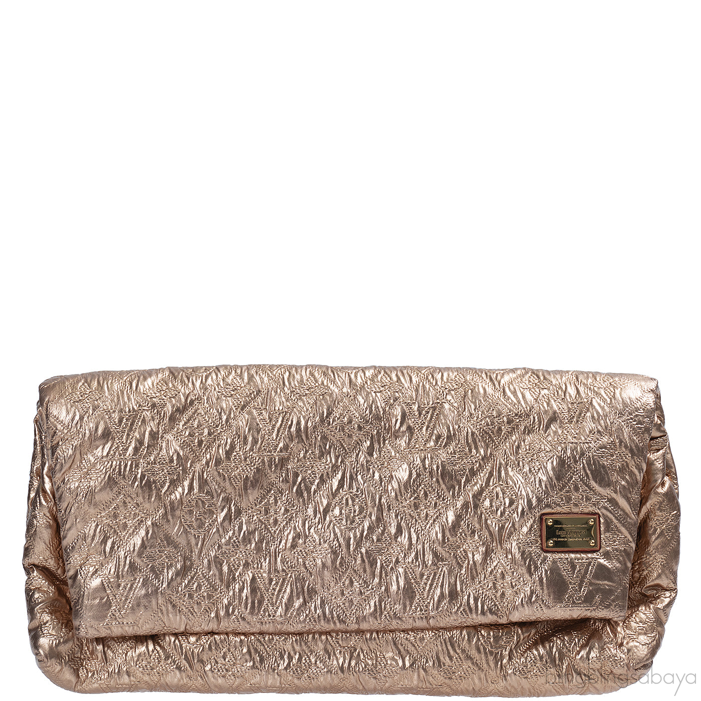 Louis Vuitton Monogram Lame Limelight Clutch