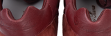 Loro Piana Maroon Nylon and Brown Suede Sneakers