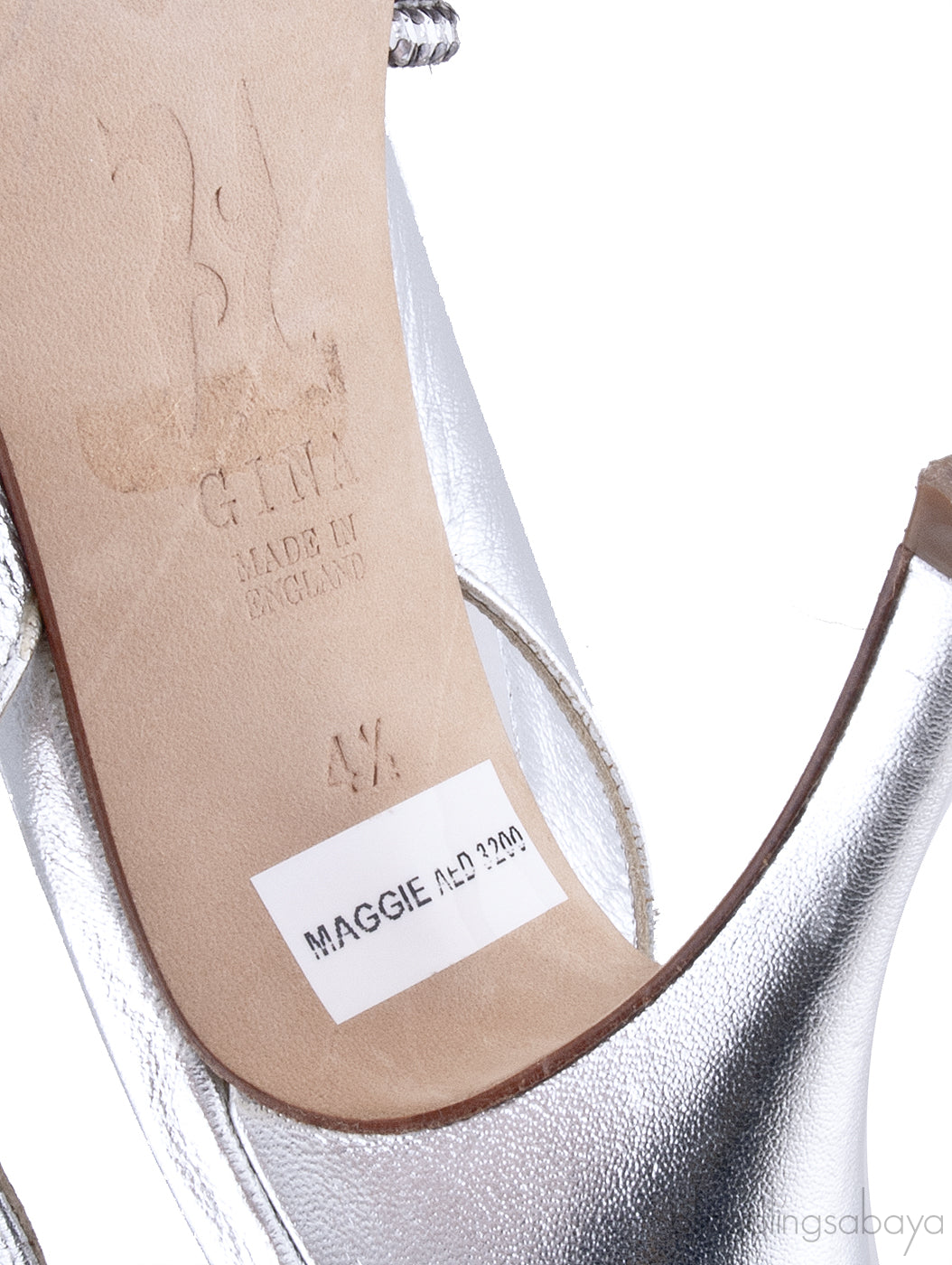 Maggie Crystal Slingback Sandals