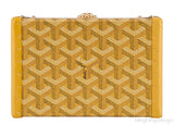 Mini Minaudiere Trunk Yellow