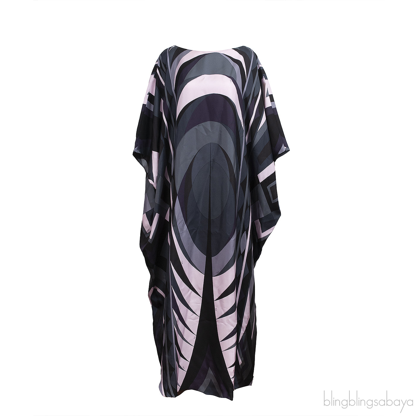 Pucci Multicolor Volute Print Long Kaftan