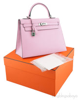 Kelly 25 Mauve Sylvester Epsom Sellier PHW