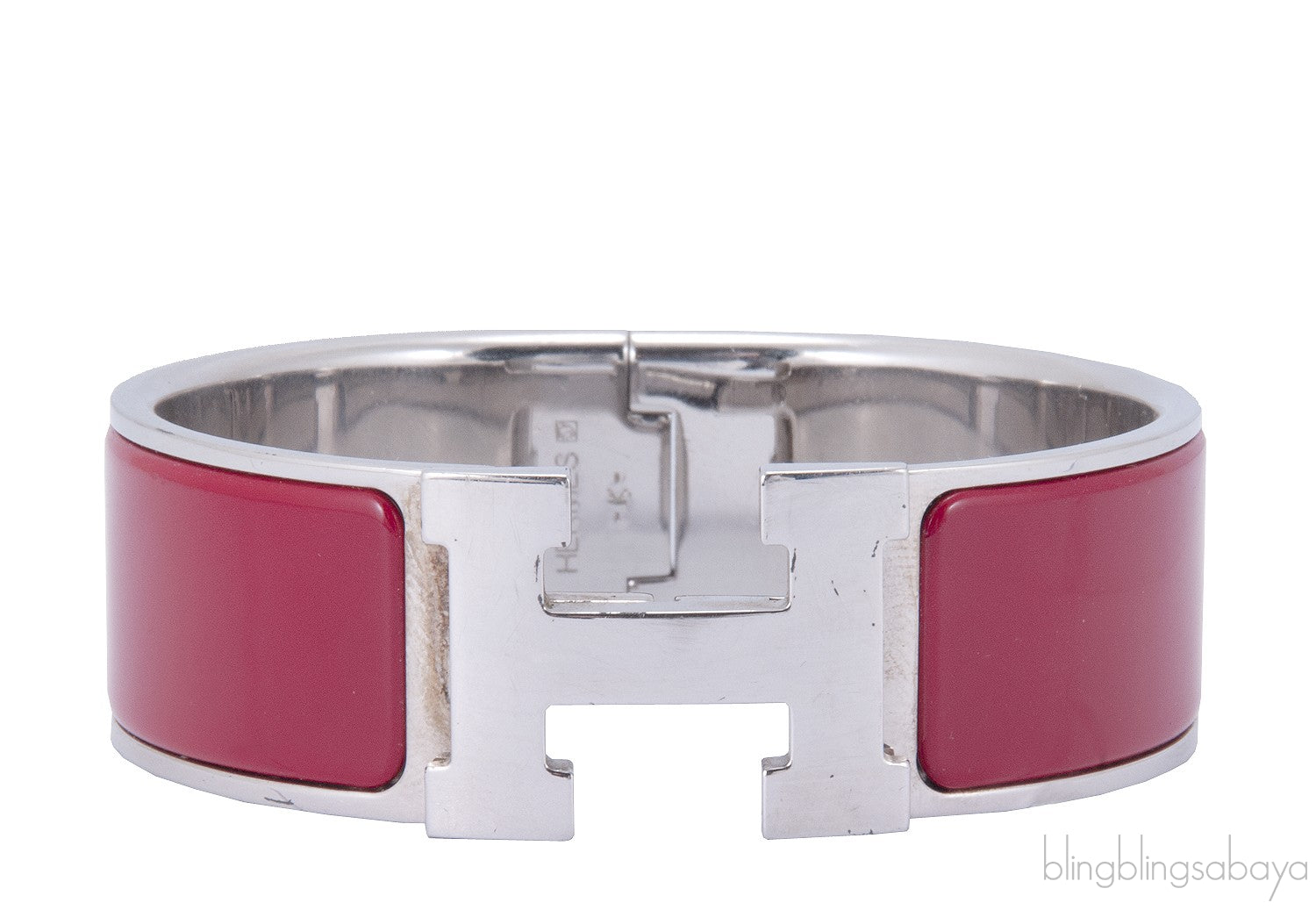 Red Clic Clac H Bracelet