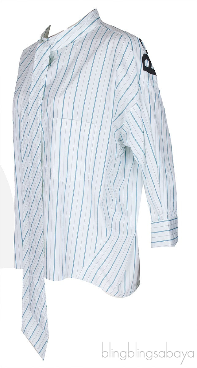 Light Blue Striped Shirt