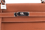 Kelly 35 Gold Togo