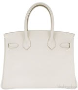 Birkin 30 Craie Togo GHW