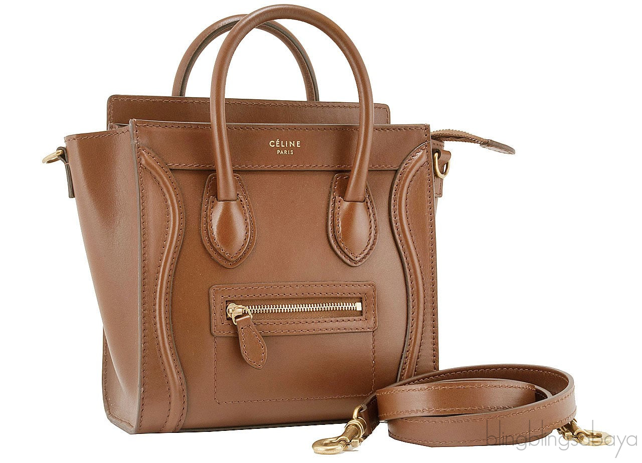 Nano Luggage Brown Caramel