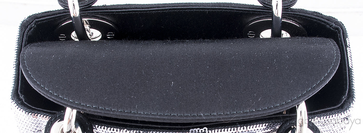 Lady Dior Sequin Micro bag