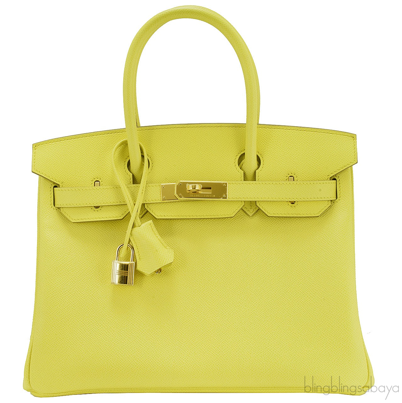 Birkin 30 Epsom Soufre