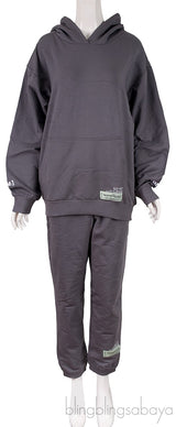 Charcoal Grey Hoodie & Trouser